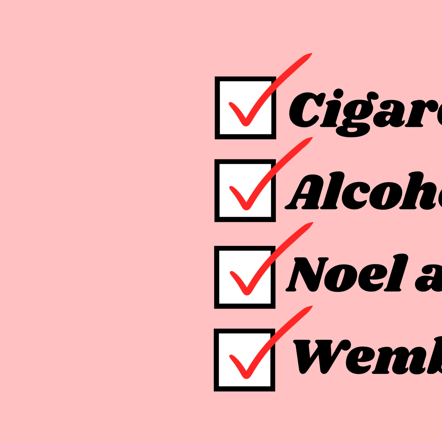 Pink Customisable Cigarettes and Alcohol Worldwide Location Oasis Print