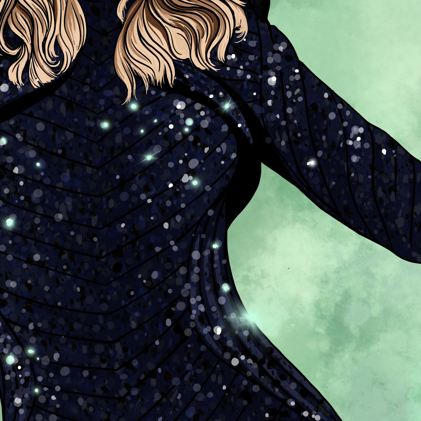 Taylor Swift Reputation Illustrated Print
