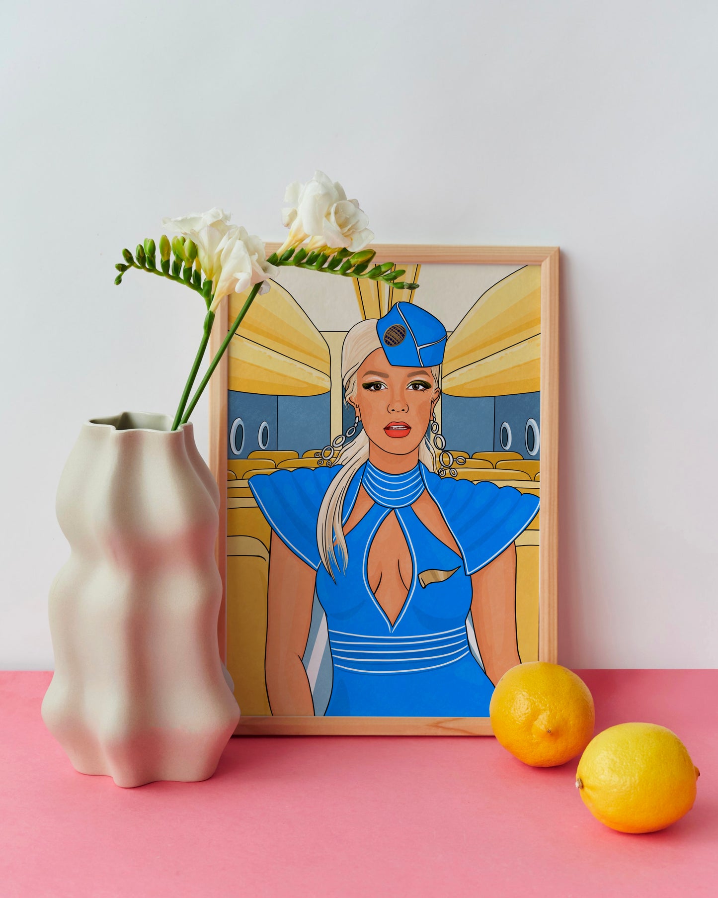 Britney Spears Toxic Illustrated Print
