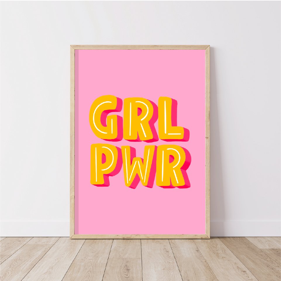 GRL PWR Print