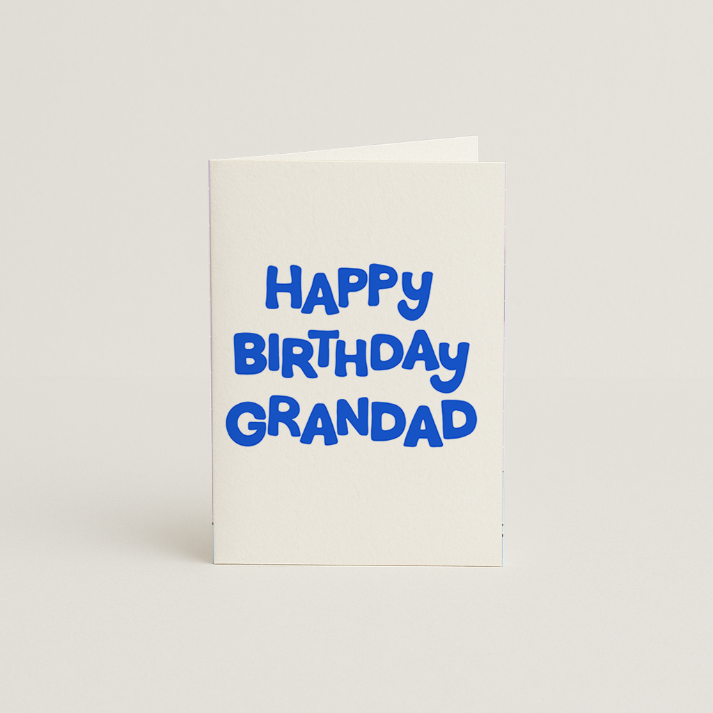 Happy Birthday Grandad Card