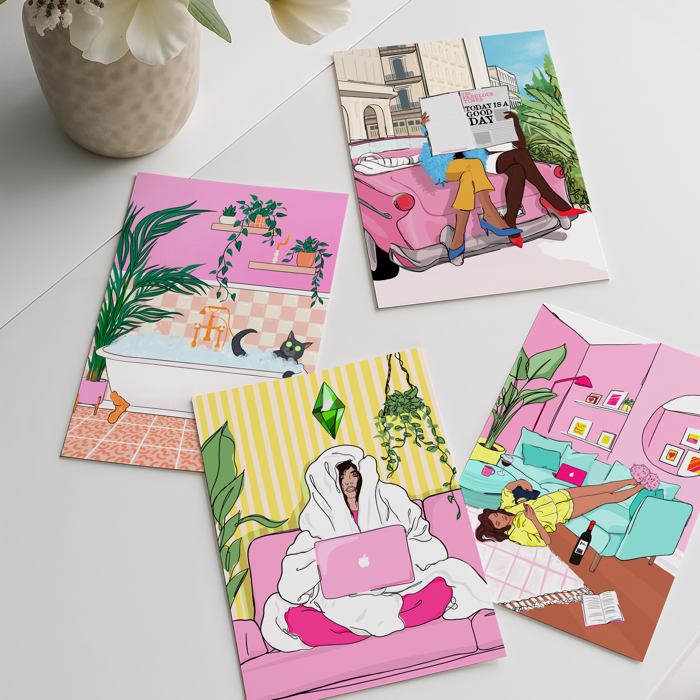 Illustrated Art Print Lucky Dip