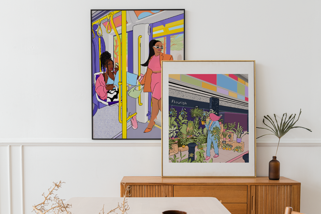 Flourish Print