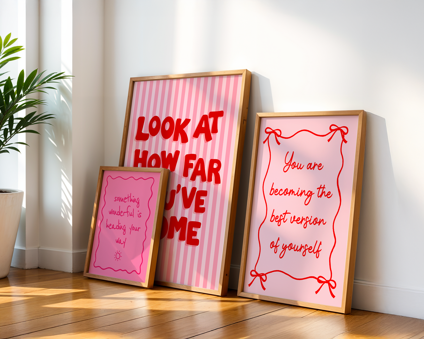 Something Wonderful Typography Art Print