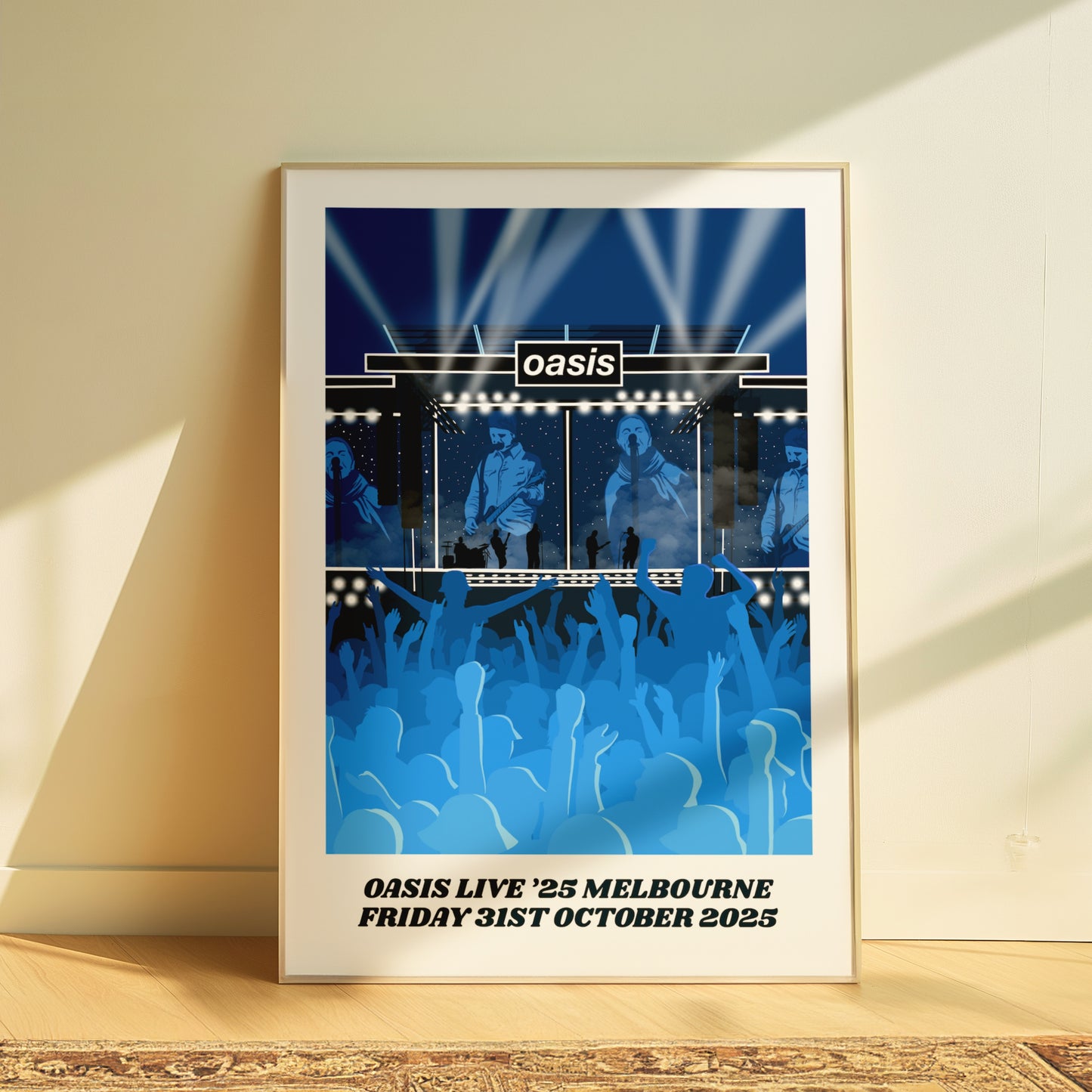 Customisable Oasis Worldwide Live '25 Print