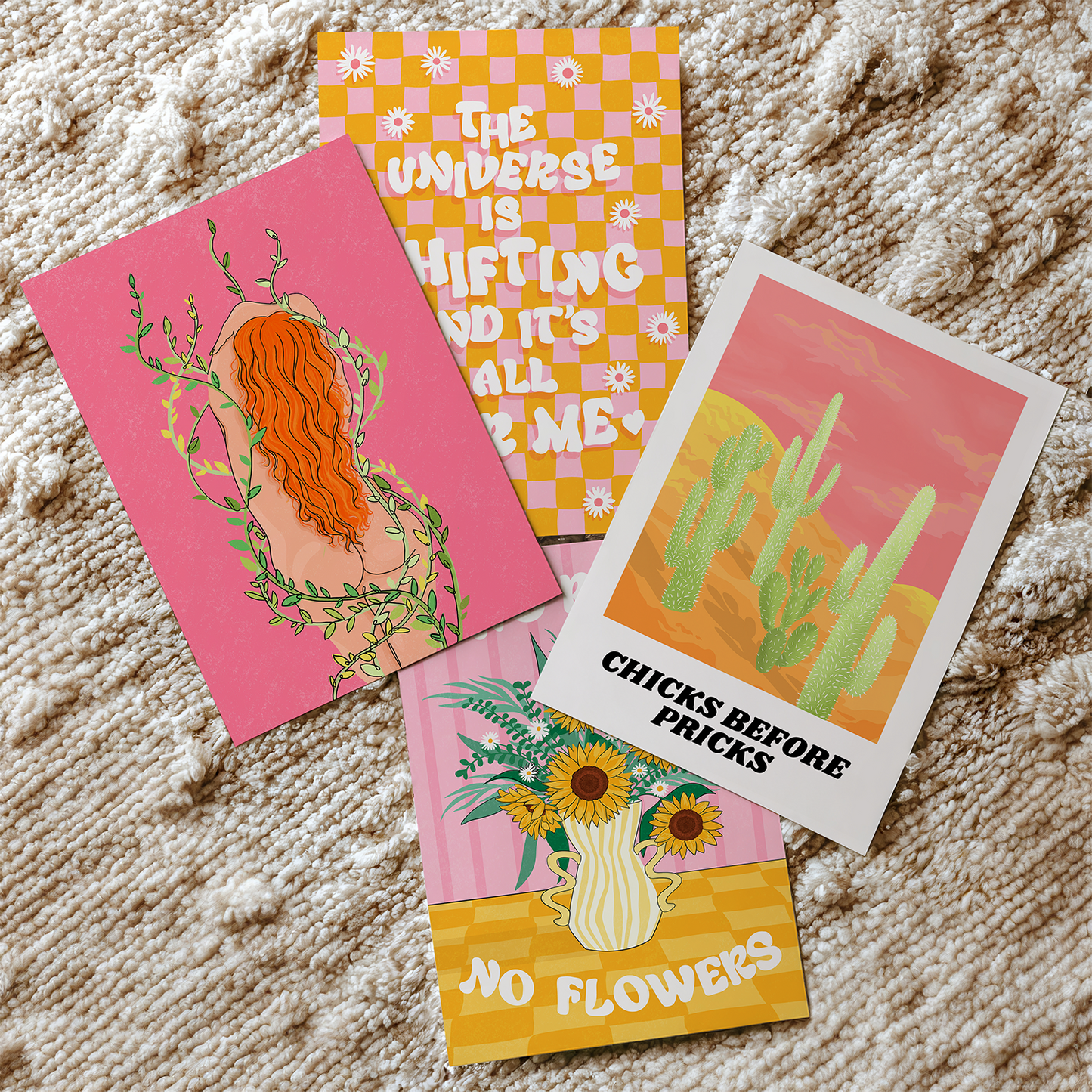 Pink & Orange Print Lucky Dip