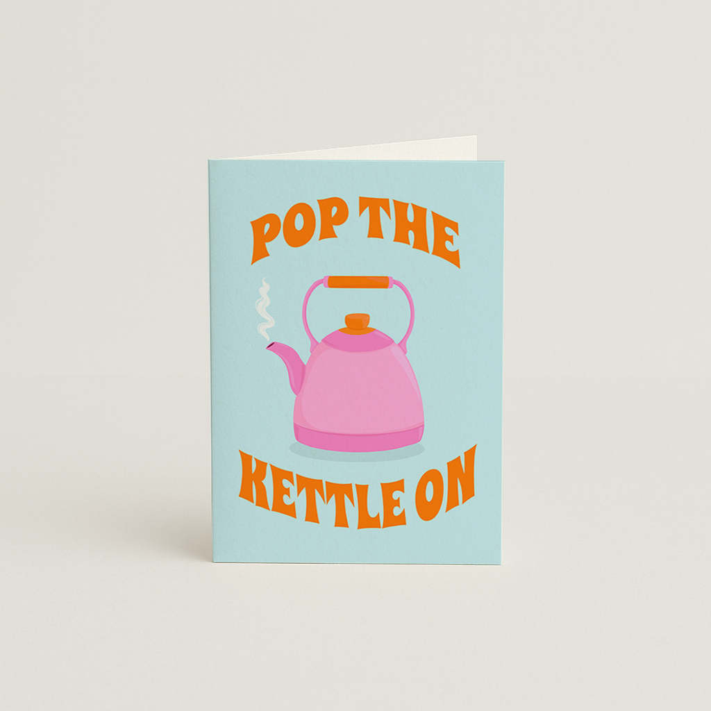 Pop Kettle On Card