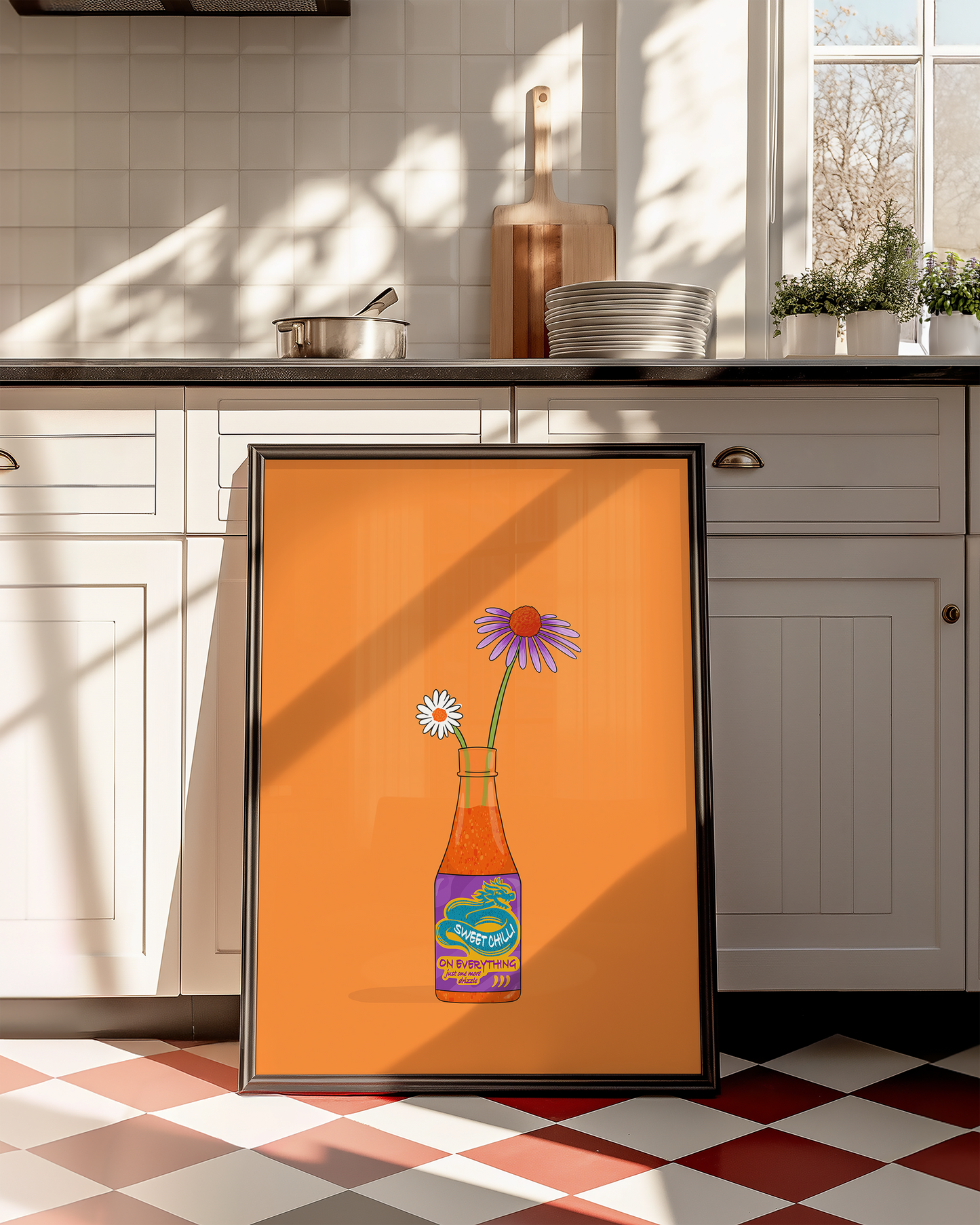 Sweet Chilli Illustrated Print