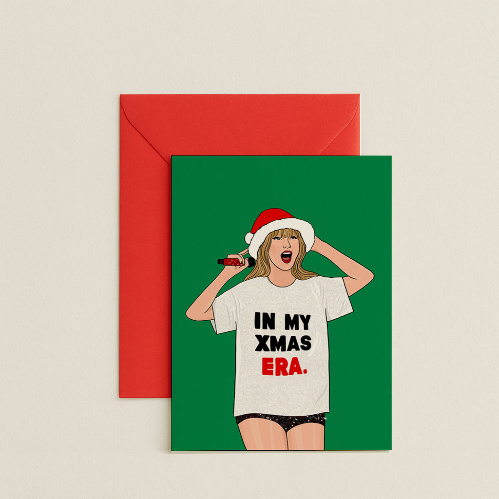 Taylor Swift Christmas Card