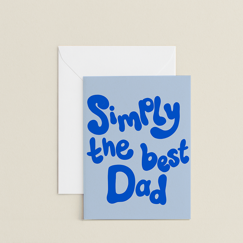 Simply The Best Dad / Fathers Day Card