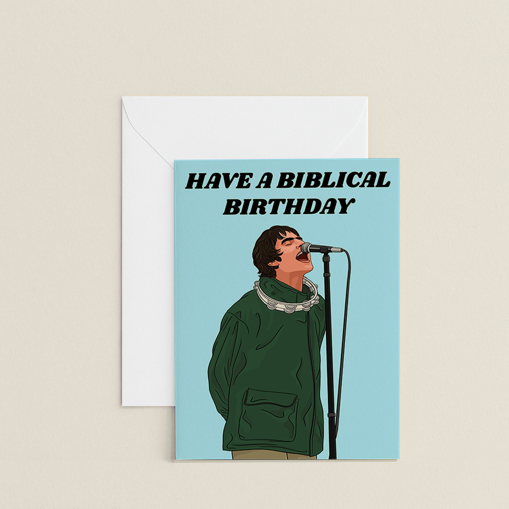 Oasis Biblical Birthday Card