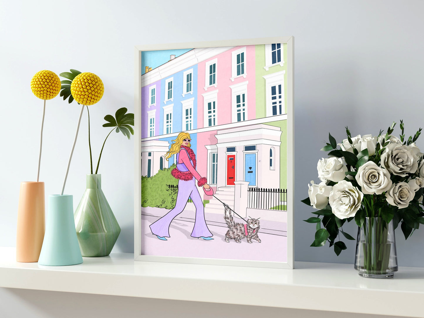 Cat Walk Print