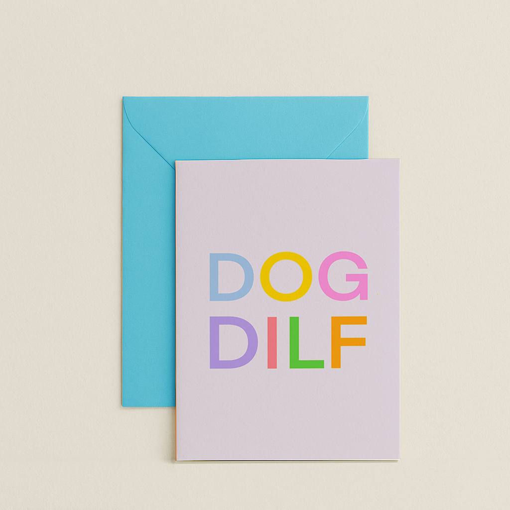 DOG DILF Card