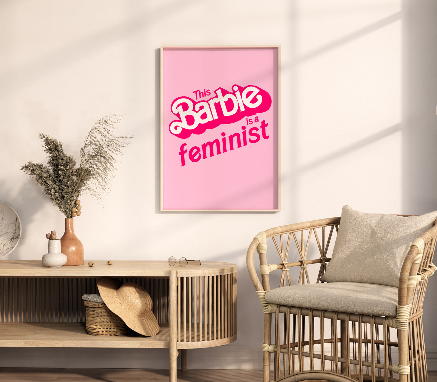 This Barbie Is A Feminist Print
