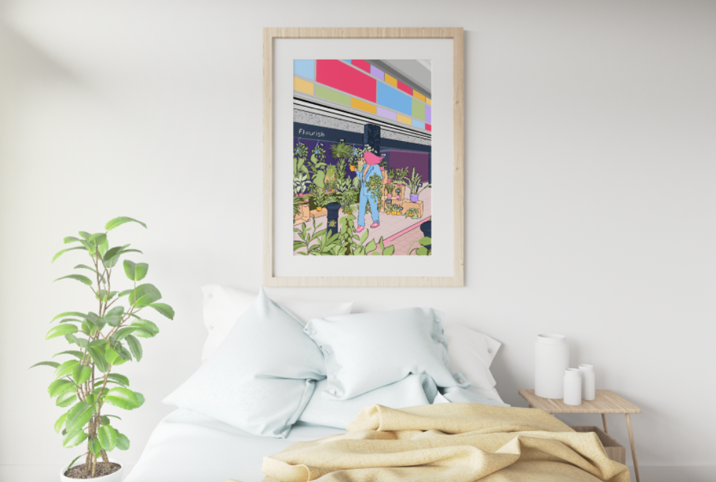 Flourish Print