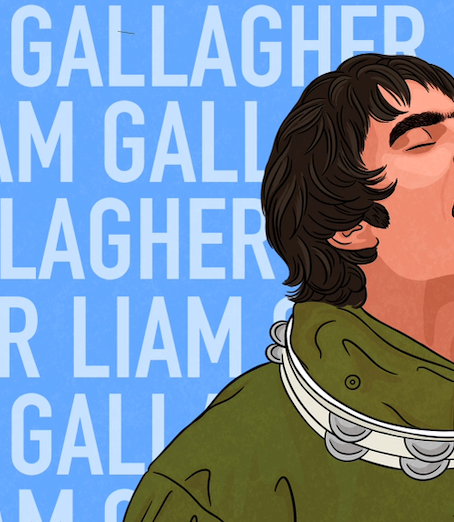 Liam Gallagher Oasis Print