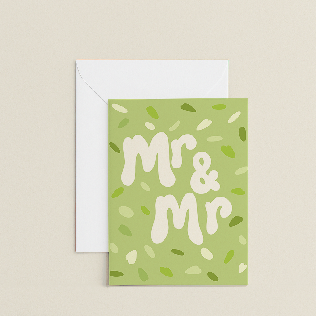 Mr & Mr Card / Marriage Card