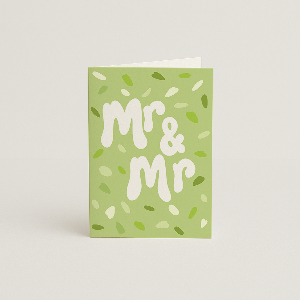 Mr & Mr Card / Marriage Card