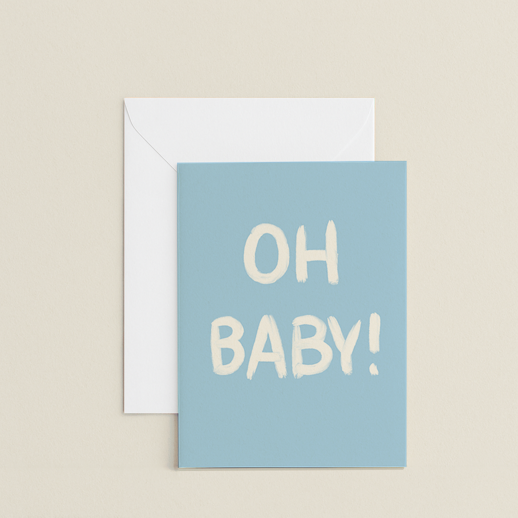 Oh Baby! Blue Card
