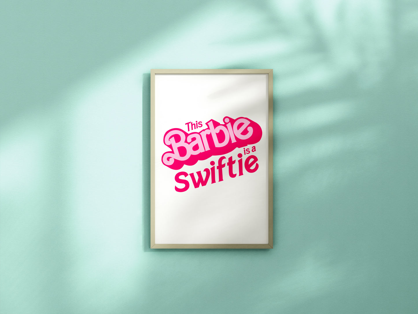 This Barbie Is A Swiftie Print
