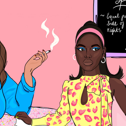 Cafe Feminist Print