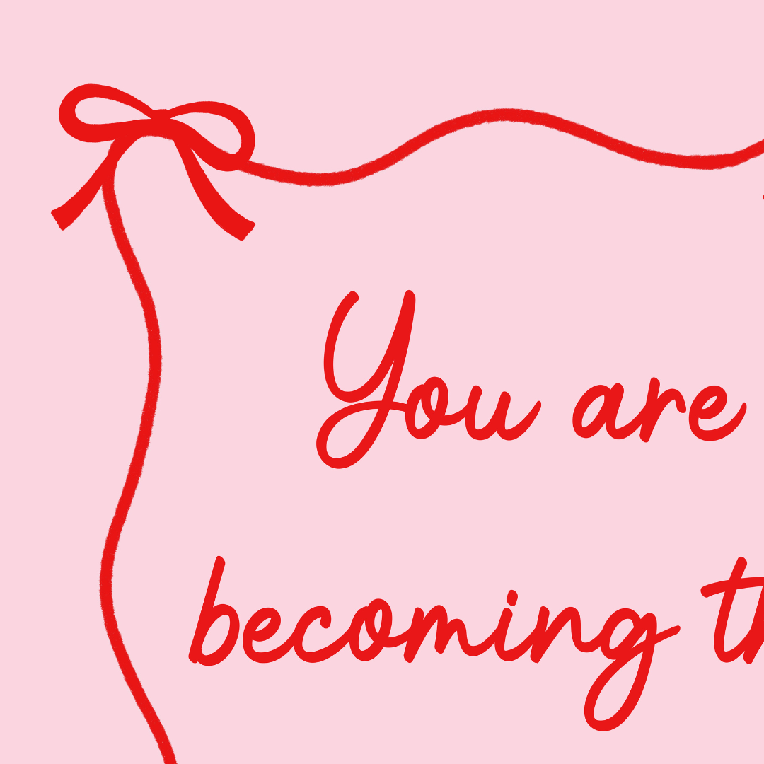 Best Version of Yourself Typography Art Print