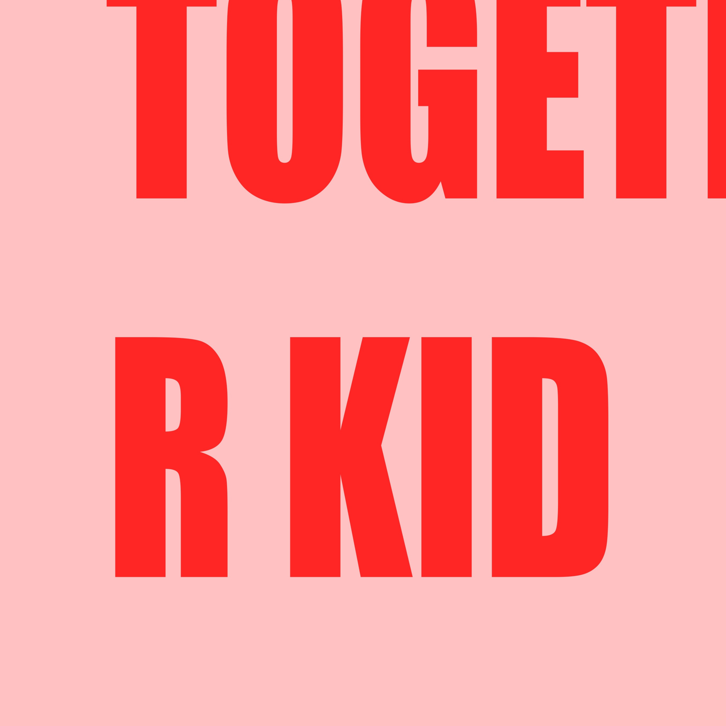 R Kid Oasis Print
