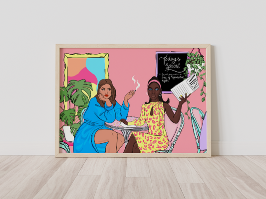 Cafe Feminist Print