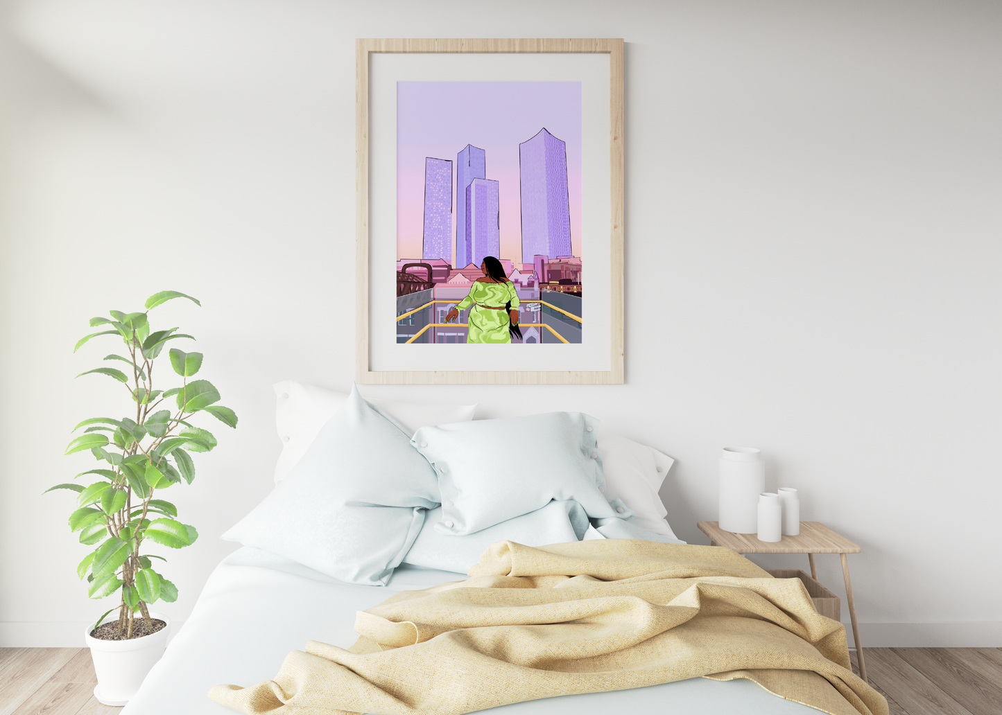 Deansgate Sunset Print