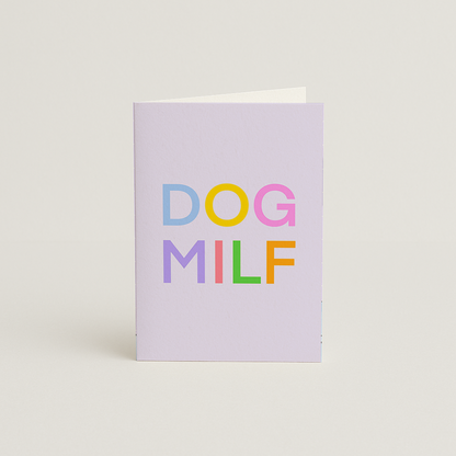 DOG MILF Card