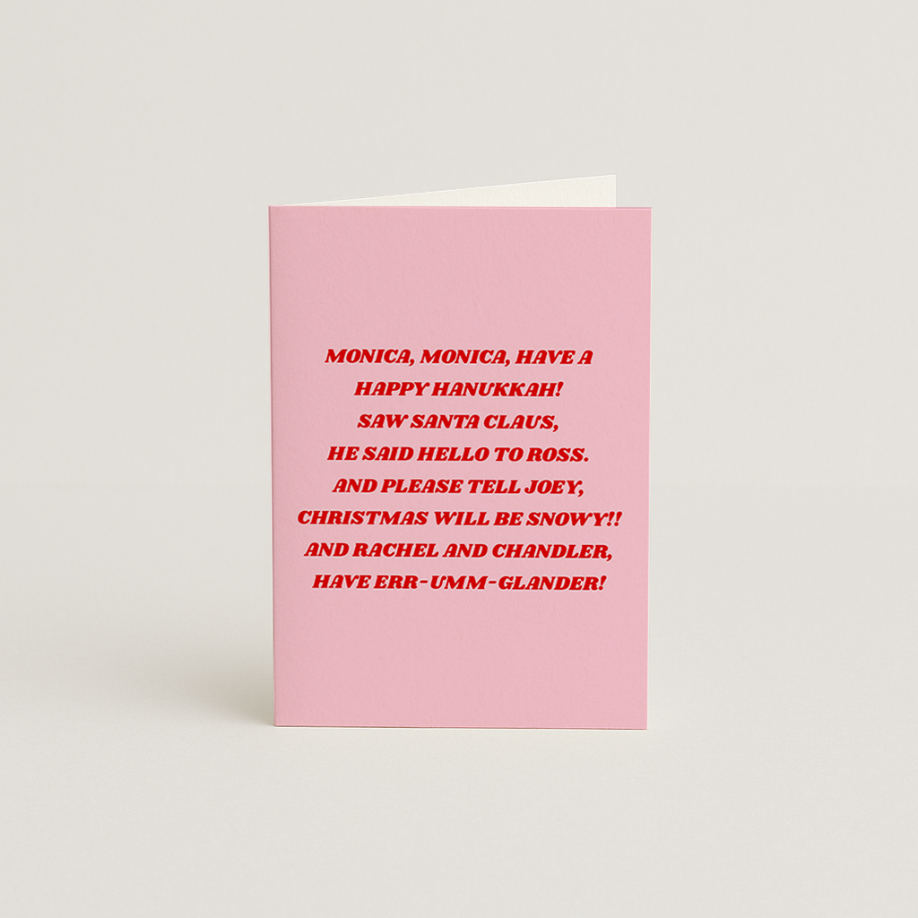 Friends Christmas Card