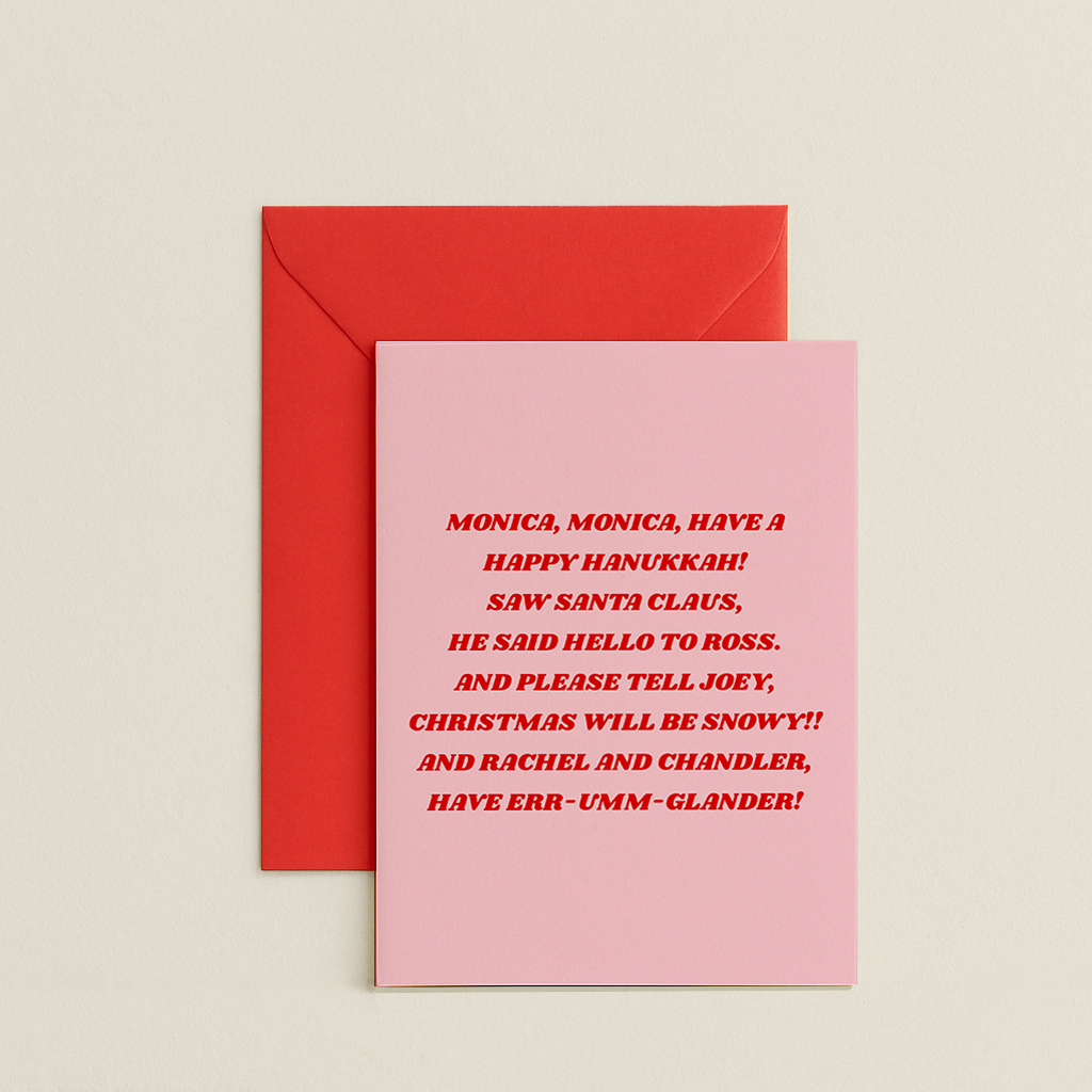 Friends Christmas Card