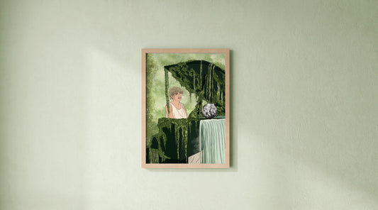 Taylor Swift Folklore Illustrated Print