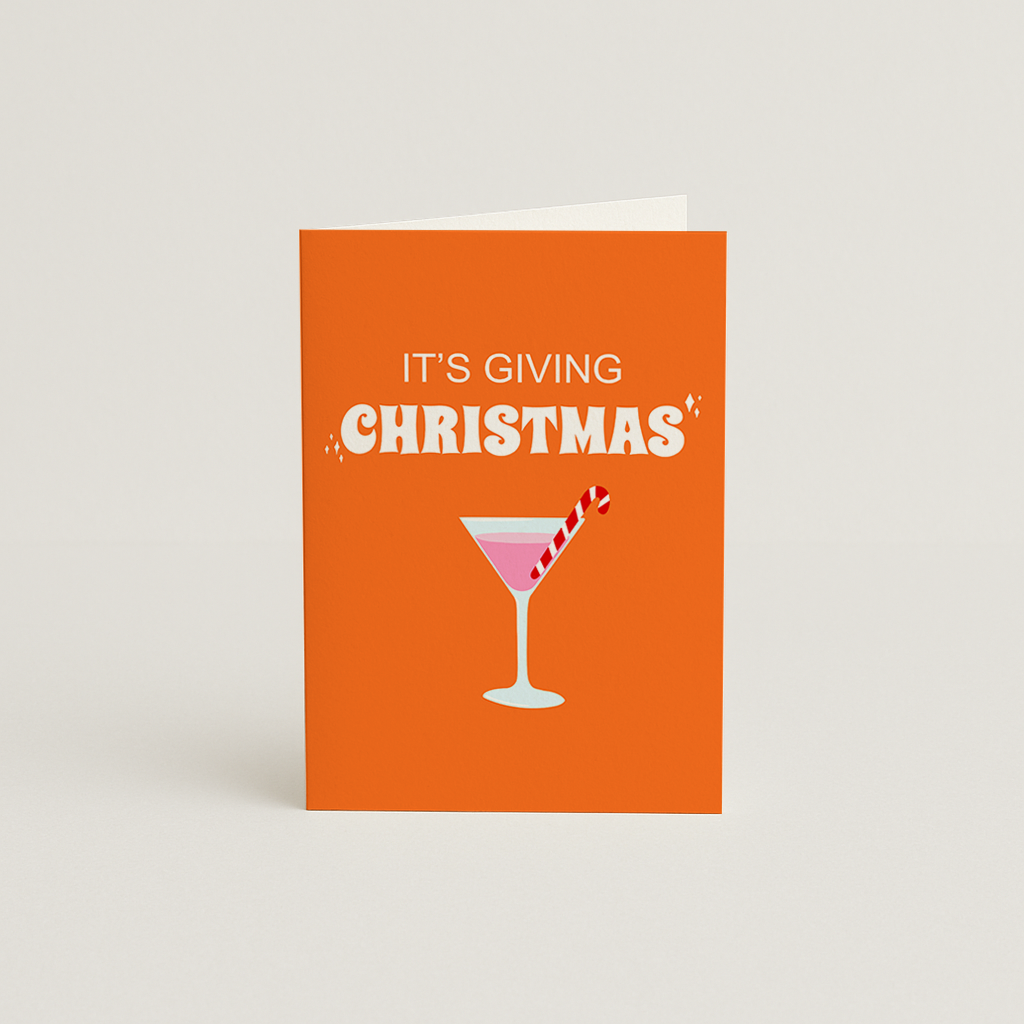 It's Giving Christmas Card