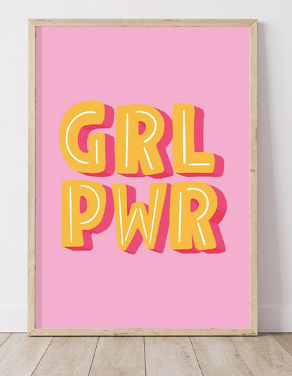 GRL PWR Print