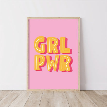 GRL PWR Print