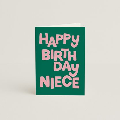Happy Birthday Niece Card
