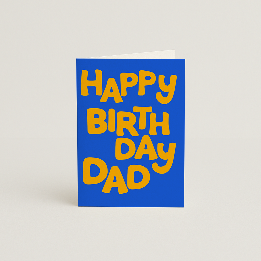 Happy Birthday Dad Card