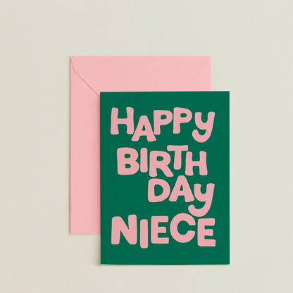 Happy Birthday Niece Card