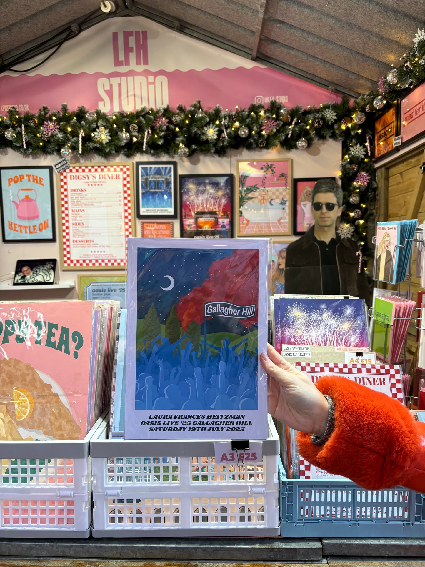 Customisable Gallagher Hill Art Print