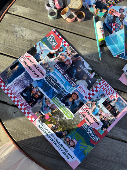 Oasis Live ’25 Scrapbook Social