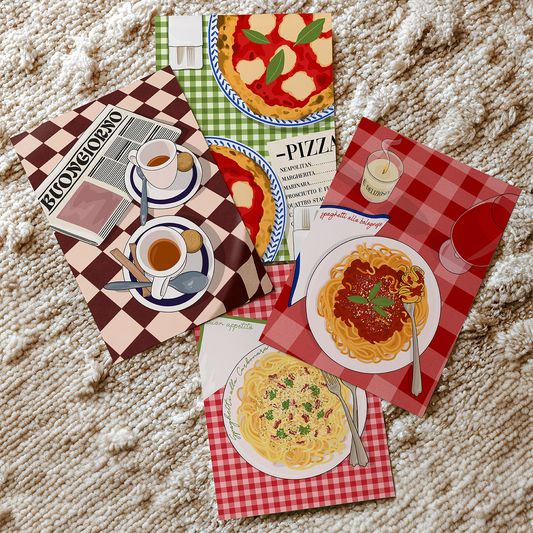 Italian Food Print Lucky Dip