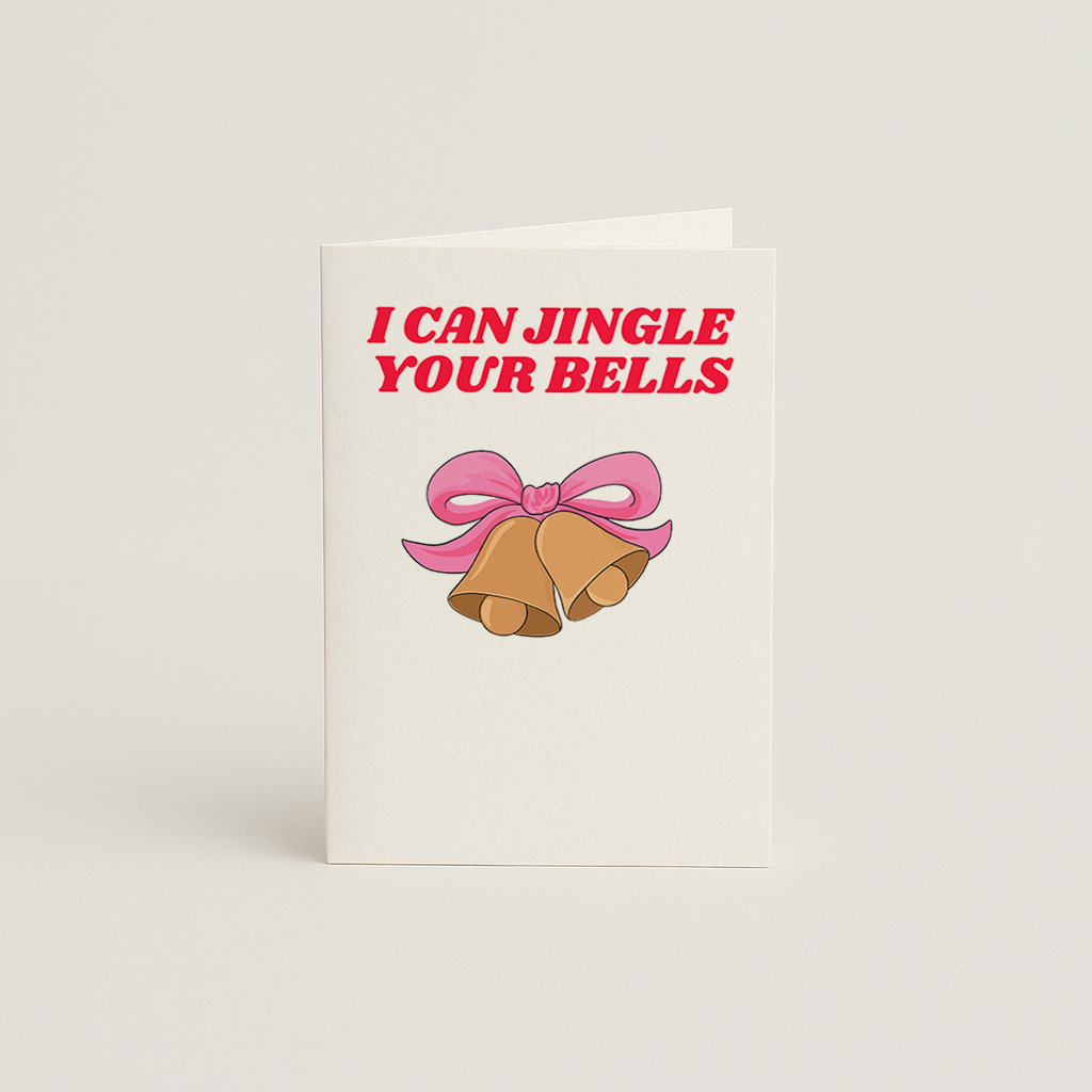 Jingle Your Bells Christmas Card
