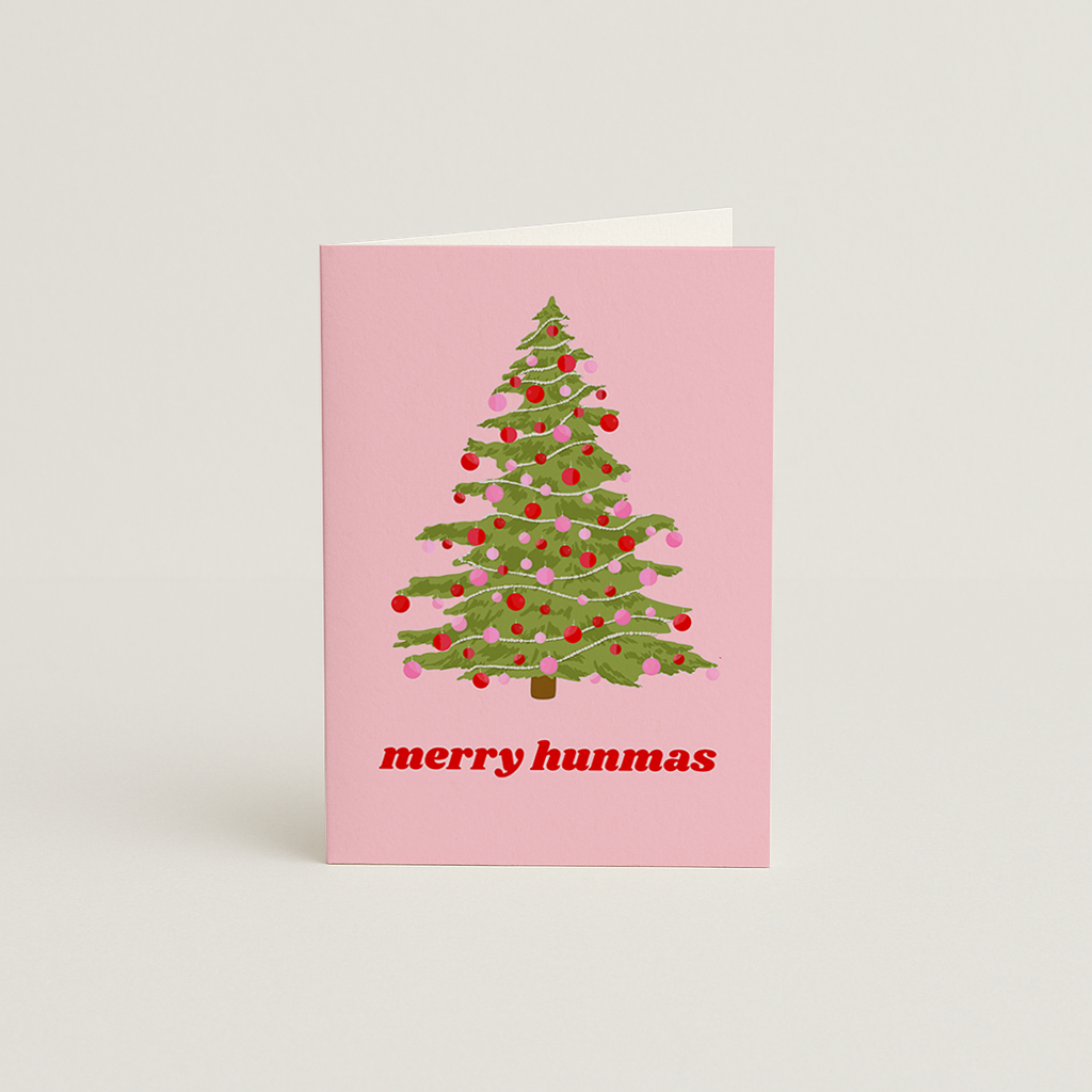 Merry Hunmas Christmas Card