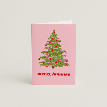 Merry Hunmas Christmas Card
