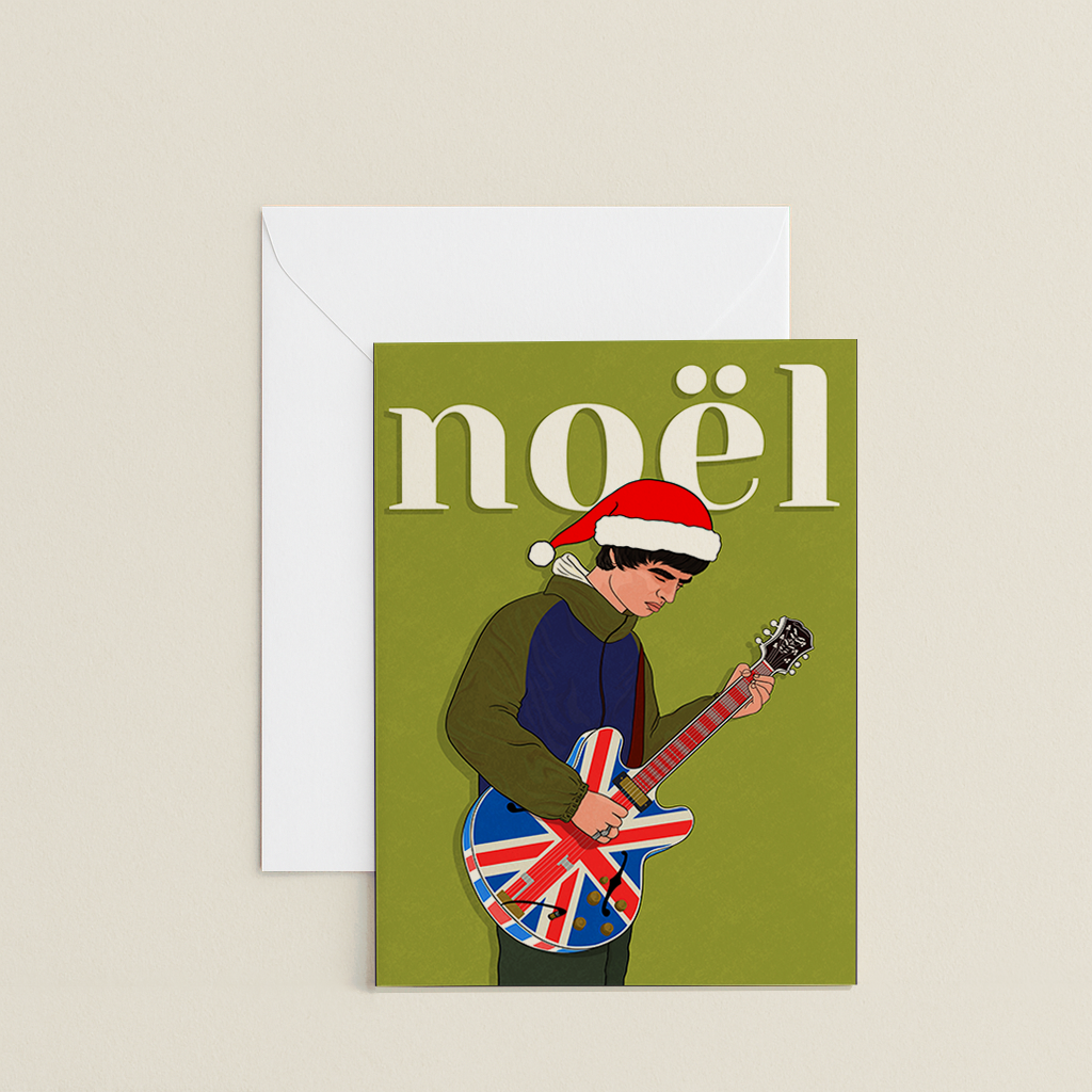 Noel Gallagher Christmas Card