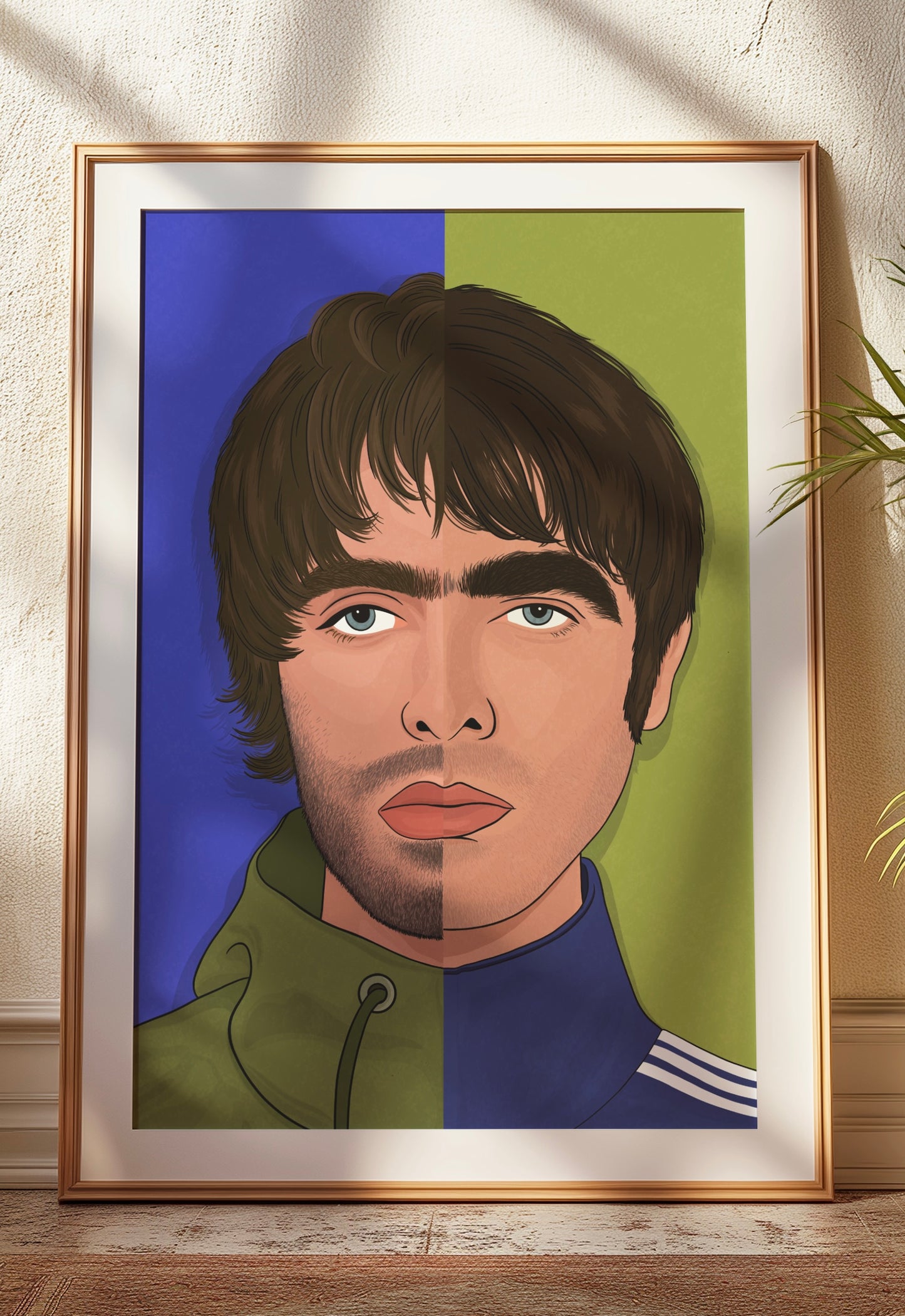 Noel & Liam Oasis Print