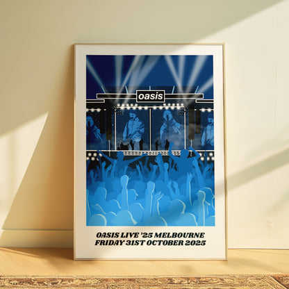 Customisable Oasis Worldwide Live '25 Print