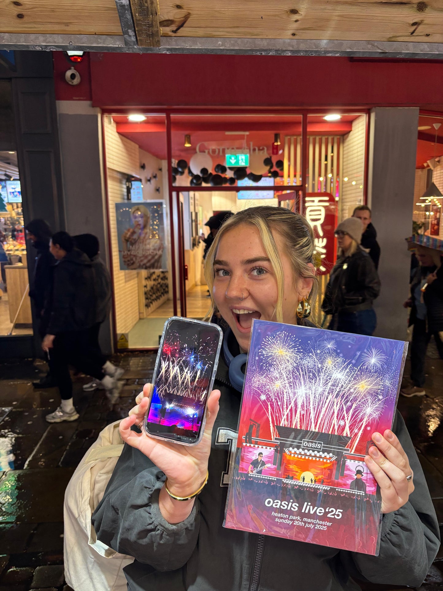 Customisable Oasis Mania UK Tour Stage Art Print