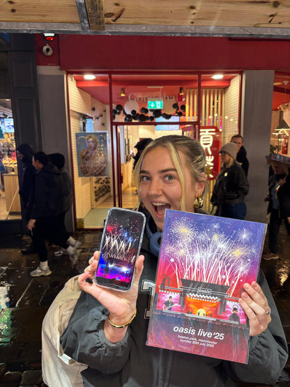 Customisable Oasis Mania UK Tour Stage Art Print